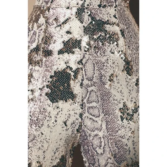 open lace back dress Buy Dress the Population Women's Charlie Plunging Sequin Sleeveless Jumpsuit,  Matte Black, 1X at Amazon.in main image 0